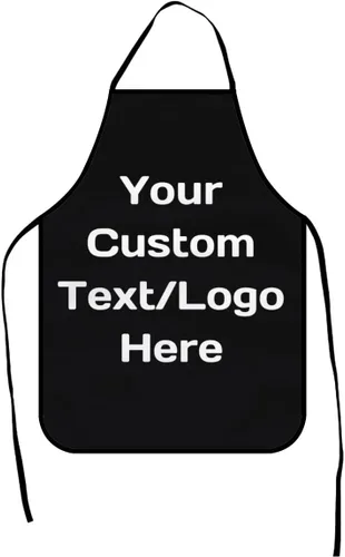 Vista 2 de Delantal personalizado para cocinar, hornear, delantales personalizados para niñas y niños, regalo de cumpleaños y Navidad