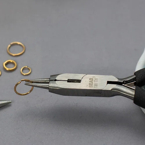 Vista 5 de The Beadsmith Alicates multiusos 4 en 1 para cortar y aplanar alambre, herramienta de fabricación de joyas