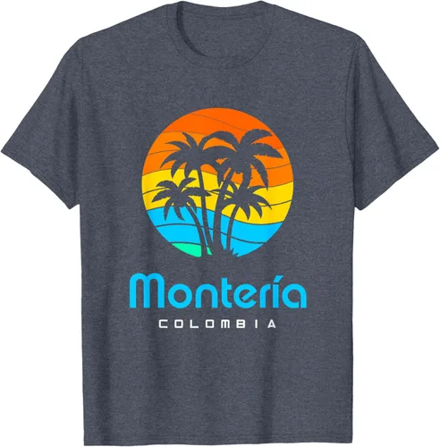 Vista 66 de Camiseta Montería Colombia, Negro