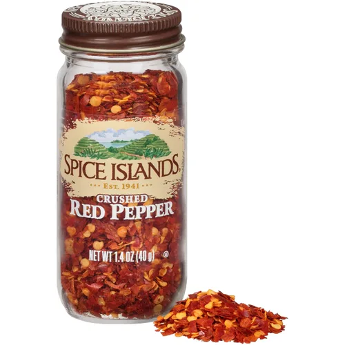 Vista 2 de Spice Islands Pimiento rojo triturado, 1.4 onzas