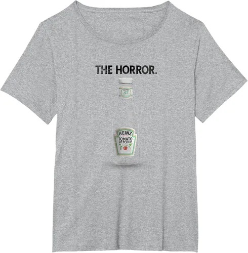Vista 9 de Heinz Tomato Ketchup The Horror Empty Bottle - Camiseta desgastada, Blanco