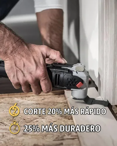 Vista 6 de 50 piezas de hojas de sierra oscilantes, actualización eficiente de 2023 de hojas de herramienta oscilante, larga vida útil, kits de hojas