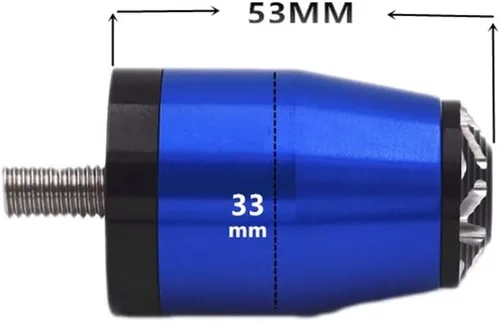 Vista 5 de for Kawasaki for VERSYS 300 X 650 2017-2021 Motorcycle Handlebar End Aluminum Handle Bar End Caps Balanced Plug Grips Cap with Logo Handle Bar Black