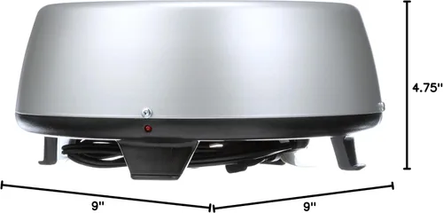 Vista 4 de SEEKR de Caframo, Stor-Dry, Circulador de aire caliente para barcos y autocaravanas, bajo consumo de energía, 120 V CA, 70 W, metal a prueba