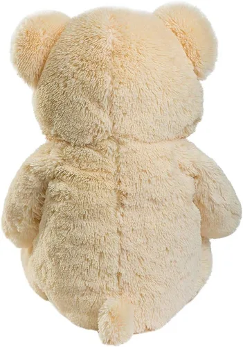 Vista 9 de HollyHOME Oso de peluche grande para cumpleaños y día de San Valentín, peluche para niños y novia, 36 pulgadas, color beige