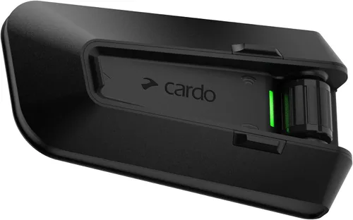 Vista 3 de Cardo PACKTALK PRO - Sistema de comunicación para casco de motocicleta, detección de choques, encendido/apagado automático, montaje de aire