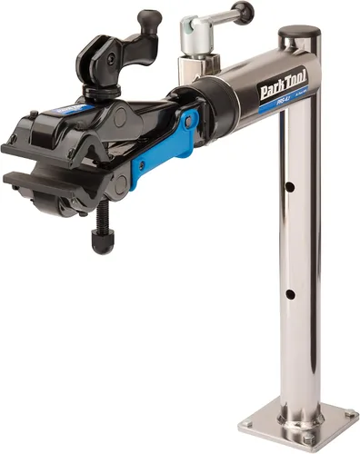 Vista 2 de Park Tool PRS-4.2-1 Soporte de reparación de bicicleta de montaje en banco con abrazadera de enlace ajustable Soportes de trabajo para bicicletas