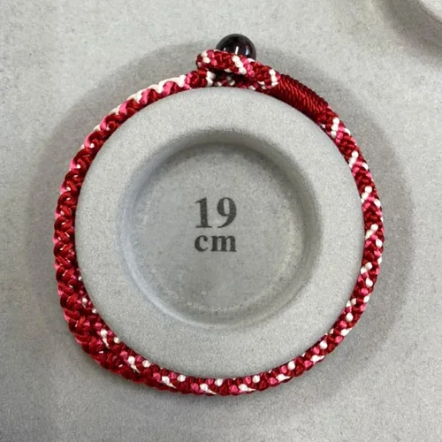 Vista 7 de Tozaburo Himo x Kyoto Asahiya Kumihimo - Pulsera trenzada de 5 colores para hombres y mujeres, pulsera doble trenzada hecha a mano, regalo
