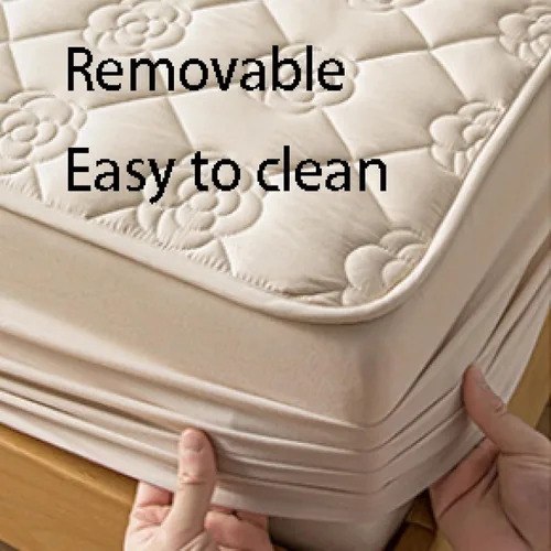 Vista 3 de FCLDESHOP Sábana elástica de bolsillo profundo, sábanas gruesas con impresión acolchada, para dormitorio de niño y niña, impermeable, barrera