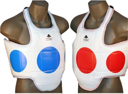 Vista 3 de Pine Tree - Juego completo de equipo de combate de artes marciales con bolsa, antebrazo/espinilla e ingle