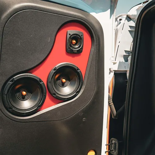 Vista 2 de CERWIN-VEGA! Stroker Pro - Juego de altavoces de compresión de 1 pulgada estilo bala de alto rendimiento, agudos de 4 ohmios para sistema de audio