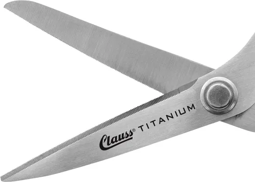 Vista 3 de Clauss 19592 8" Cizalla de Kevlar doblada de titanio