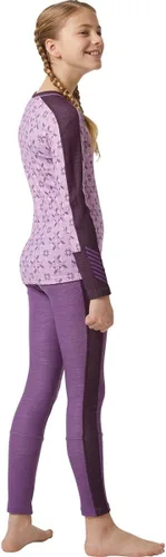 Vista 7 de Helly Hansen Junior - Juego de capa base con gráfico unisex Lifa Merino, trébol 417, 7