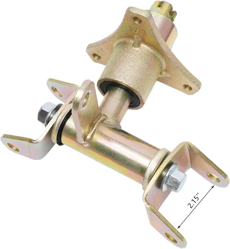 Vista 6 de Kit Completo de Brazo Oscilante con Amortiguador de Suspensión Delantera de 11'', Kit de Husillo de Nudillo de Dirección Superior e Inferior Para