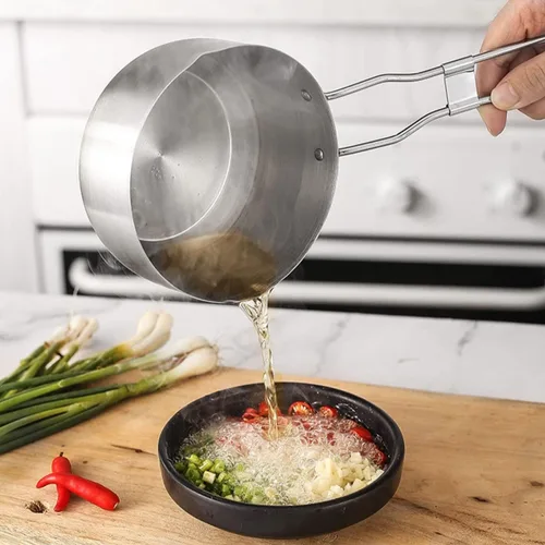 Vista 5 de MAGICLULU Olla multifunción de acero inoxidable con tapa de cacerola para suministros de cocina