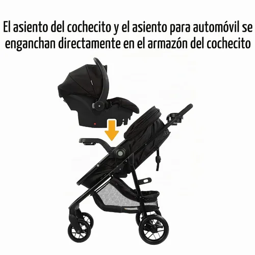 Vista 3 de Safety 1st Grow and Go Flex 8 en 1 Sistema de viaje, Foundry y base ajustable para asiento de coche infantil 35 LT a bordo