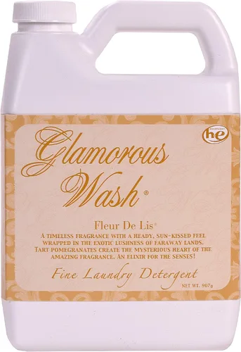 Vista 5 de Tyler Candle Fleur De Lis Glamorous Wash 16 oz Detergente fino para ropa con bolsa para secadora