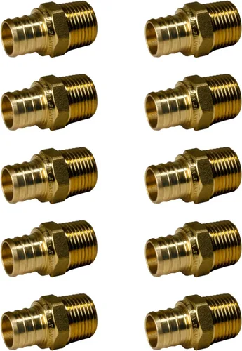 Vista 58 de XFITTING 1 pulgada Pex x 1 pulgada Adaptador Femenino NPT, 23-4-3=2X, 2 Piezas