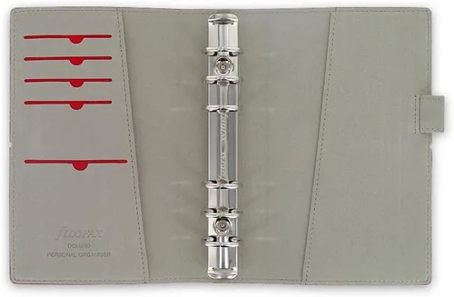 Vista 3 de Filofax Organizador Personal Domino Rojo