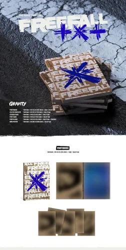 Vista 2 de Tomorrow X Together TXT - El nombre Capítulo: Caída libre [Gravity Ver.] Álbum (5 ver. Conjunto)