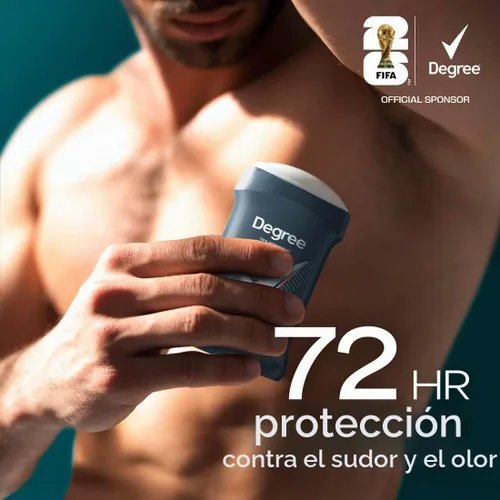Vista 4 de Unilever Degree Men Desodorante antitranspirante, Cool Rush, 2.7 onzas