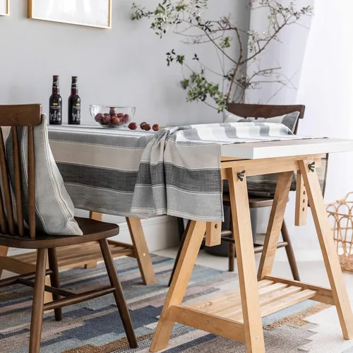 Vista 2 de Mantel Home Brilliant 01 Gris