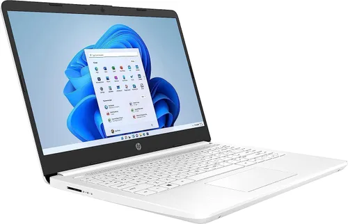 Vista 6 de HP Portátil ultraligero de 14 pulgadas para estudiantes y negocios, Intel Celeron 8 GB de RAM, 320 GB de almacenamiento