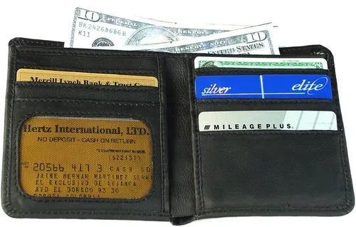 Vista 2 de Piel Leather Hipster, Negro -, Hipster para hombre