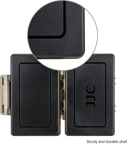 Vista 4 de Mini USB Flash Drive Case para 20 unidades USB A y 4 USB C Interface Pulgar Drives ≤ 1.024 in, resistente al agua y a prueba de golpes, organizador