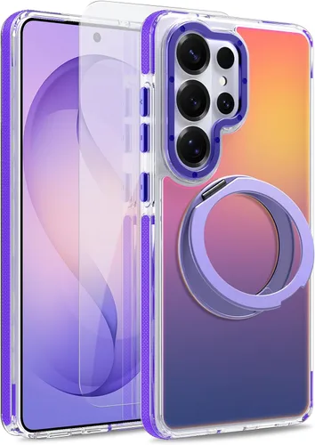 Vista 279 de Funda magnética para Google Pixel 10 Pro XL [compatible con Magsafe] [bonito diseño fluorescente de moda] a prueba de golpes, delgada, translúcida