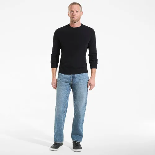 Vista 2 de Lands' End - Suéter de cachemira de calibre fino para hombre