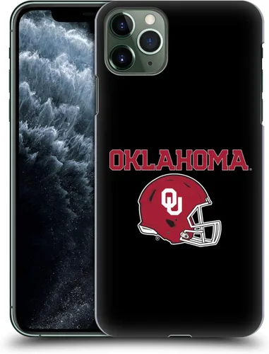 Vista 13 de Head Case Designs Funda rígida con licencia oficial de la Universidad de Oklahoma OU Banner compatible con Apple iPhone 11 Pro Max