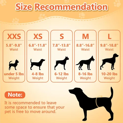 Vista 5 de Pet Soft, pañales desechables para mascotas, perros, cachorros, 12 unidades, 72 pañales, XXS- XL