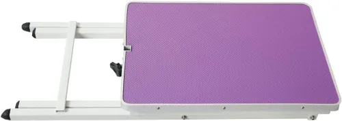 Vista 7 de Flying Pig Grooming Mini tamaño Pet Dog Mesa de aseo portátil (púrpura)