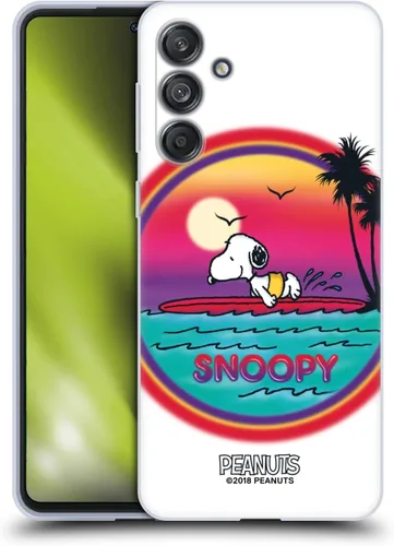 Vista 54 de Head Case Designs Officially Licensed Peanuts Beach Surf Snoopy Boardwalk Airbrush Gel Case [Military Grade Protection] Compatible with Google Pixel