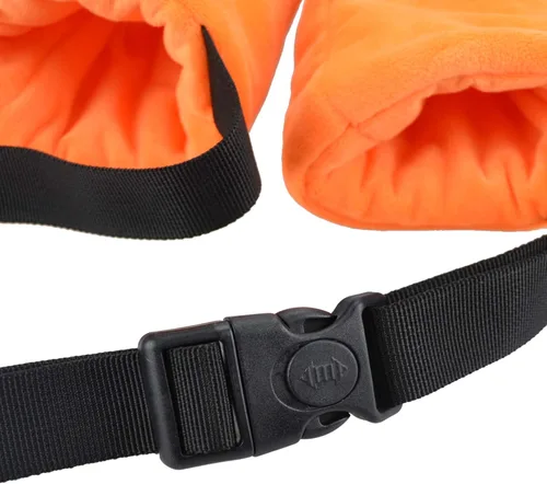 Vista 4 de Coderas protectoras de forro polar con almohadilla de algodón para perros para prevenir lesiones (pequeño)