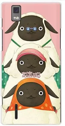 Vista 8 de Yanan Machiko Series Machiko Family Pink (Clear) / for iPhone SE/5s/docomo
