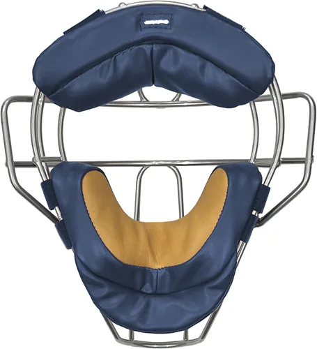 Vista 51 de FORCE3 Máscara tradicional de receptor Defender con sistema patentado de suspensión de choque S3