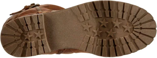 Vista 6 de XAPPEAL Chelsey - Botas de equitación altas hasta la rodilla para mujer con hebilla