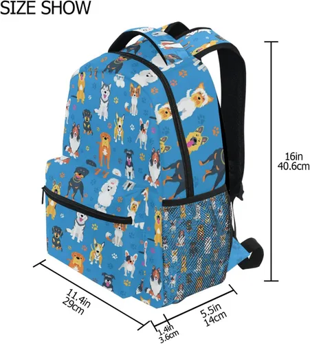 Vista 3 de Mochilas Escuela Libro Viaje Colegio Bolsa de, Multi 4, Mochilas Daypack