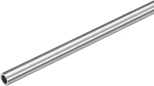 Vista 47 de Uxcell Tubo capilar de acero inoxidable 304, OD 0.4 mm x 0.1 mm de grosor de pared, 250 mm de longitud, tubo metálico para maquinaria industrial