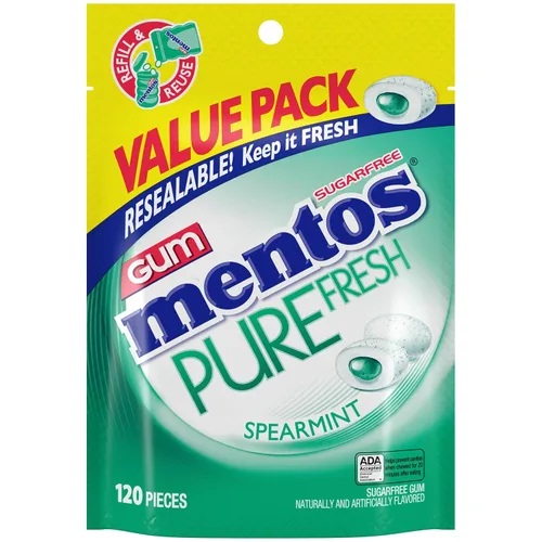 Vista 6 de Chicles sin azúcar Mentos Pure Fresh