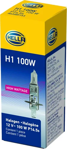 Vista 16 de Hella - Foco de alto rendimiento H1 de 2.0 TB, 12 V, 55 W, paquete de 2