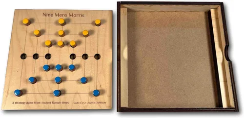 Vista 5 de Nine Mens Morris – Juego de estrategia de la antigua Roma. Versión premium hecha en Estados Unidos