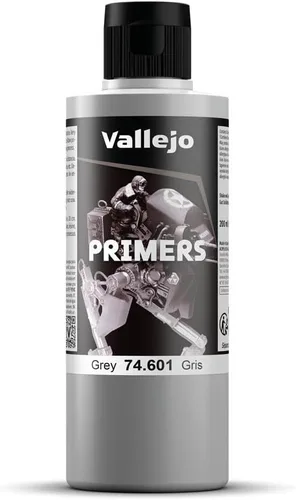 Vista 5 de Vallejo - Primário de Superfície Primário Acrílico Gris 18 ml (0,6 fl.oz.) Acabamento Mate e Secagem Rápida Perfeito para Aerografia e Ótima