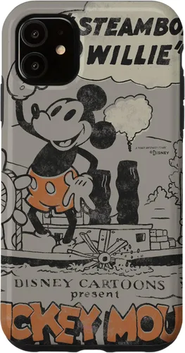 Vista 8 de Funda para iPhone 16 Disney 100 Mickey Mouse Steamboat Willie Sound Cartoon D100