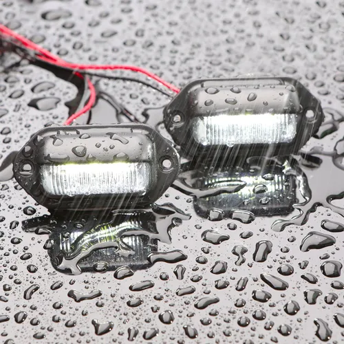 Vista 3 de CZC AUTO Luz LED Exterior de 12V para Placa de Matrícula, Lámpara de Cortesía Interior de Cúpula/Techo, Maletero/Carga, Bajo el Capó, Total 12