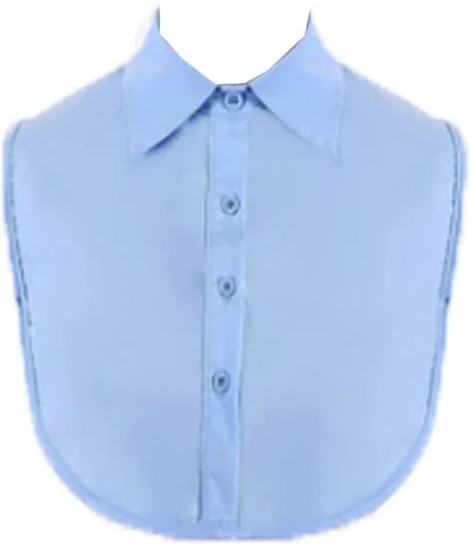 Vista 14 de YEKEYI Blusa Lady Half Shirt - Cuello desmontable Dickey para mujer 1