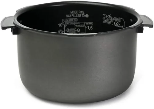 Vista 2 de CUCKOO Arrocera de alta presión de 10 tazas sin cocer / 20 tazas cocidas con olla interior antiadherente, máquina de arroz grande con 13 opciones