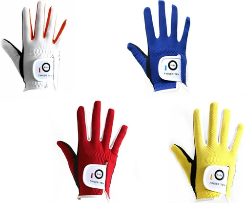 Vista 8 de FINGER TEN Kids Golf Glove 2 Pack Rain Hot Wet Grip